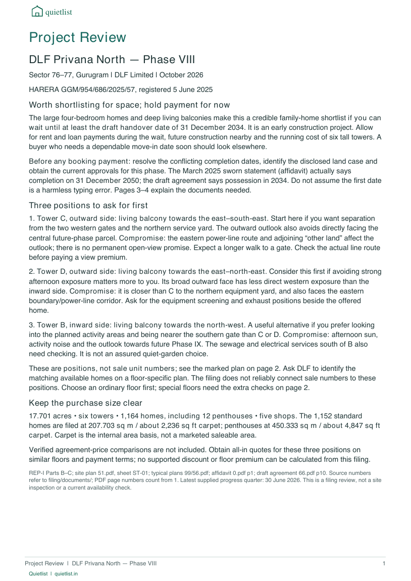 Report page 1